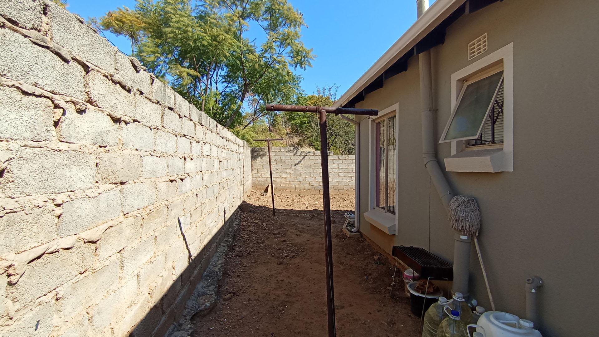 Backyard of property in Mamelodi