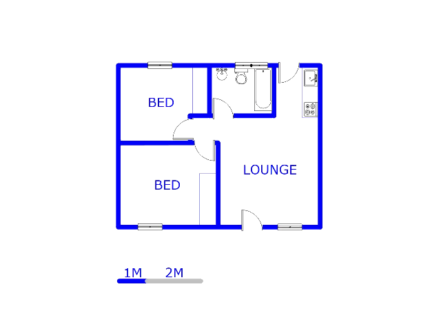 Ground Floor - 47m2 of property for sale in Lotus Gardens