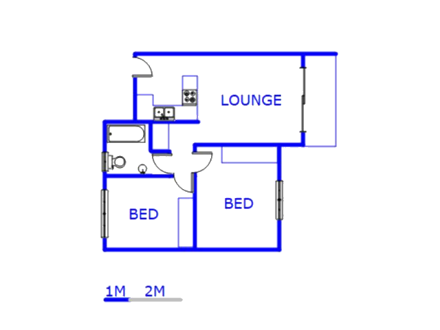 1st Floor - 64m2 of property for sale in Kosmosdal