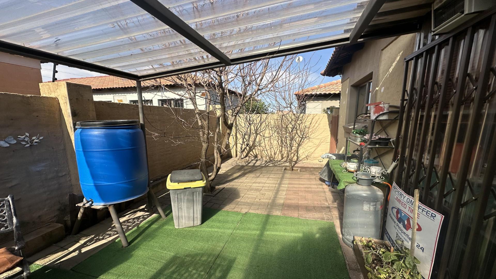 Backyard of property in Secunda