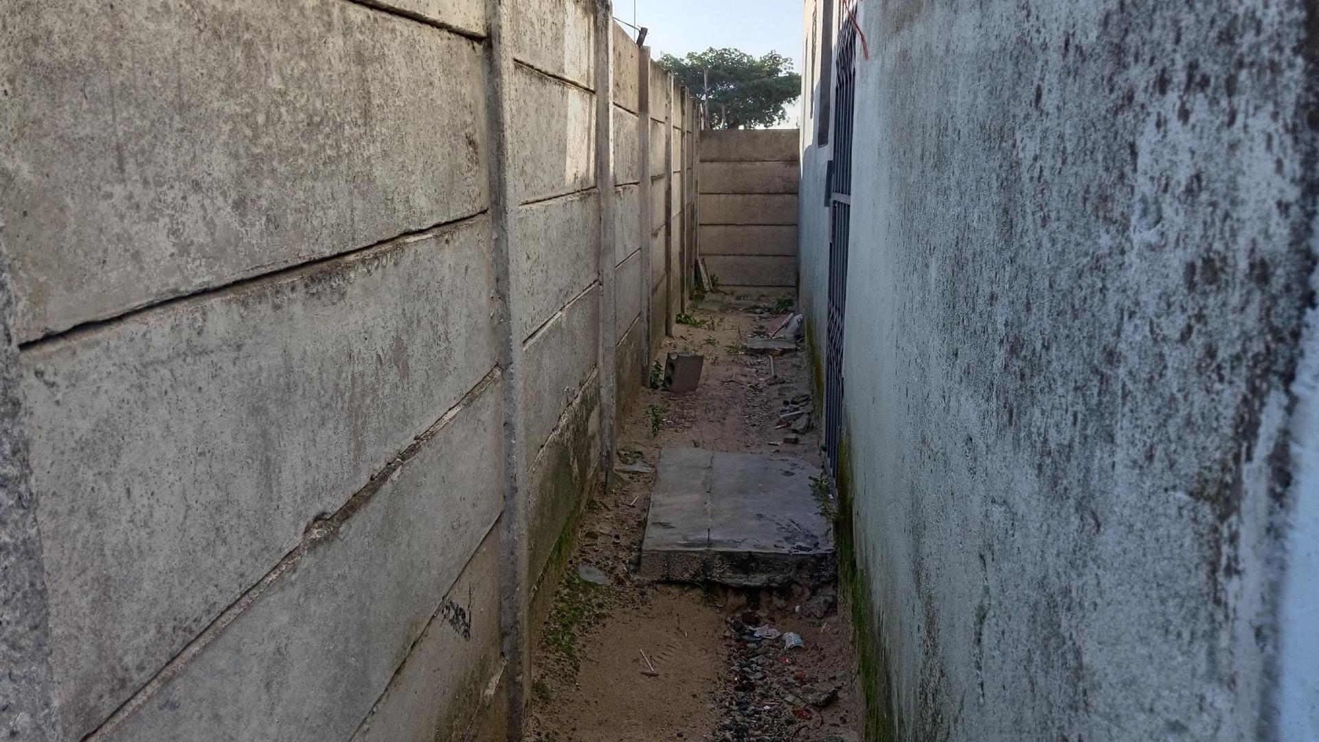 Backyard of property in Khayelitsha