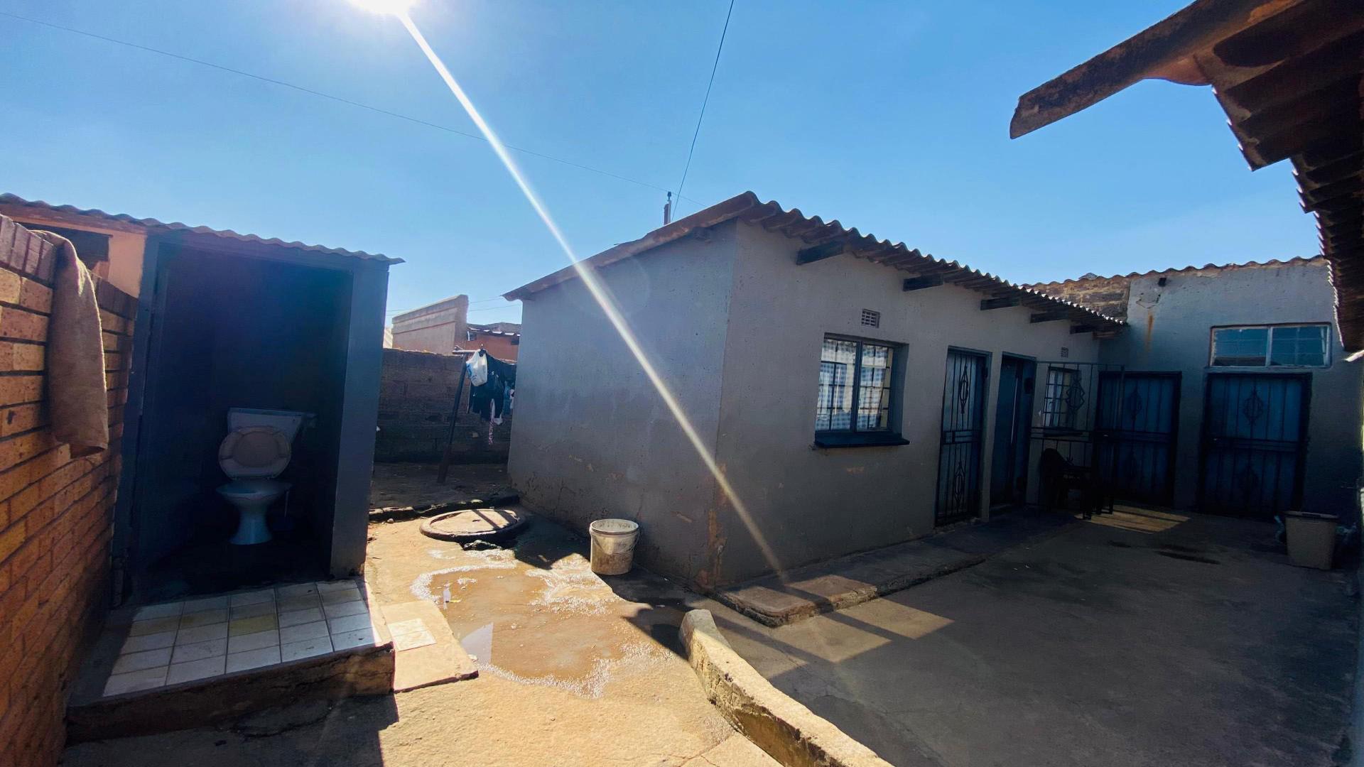 Backyard of property in Tembisa