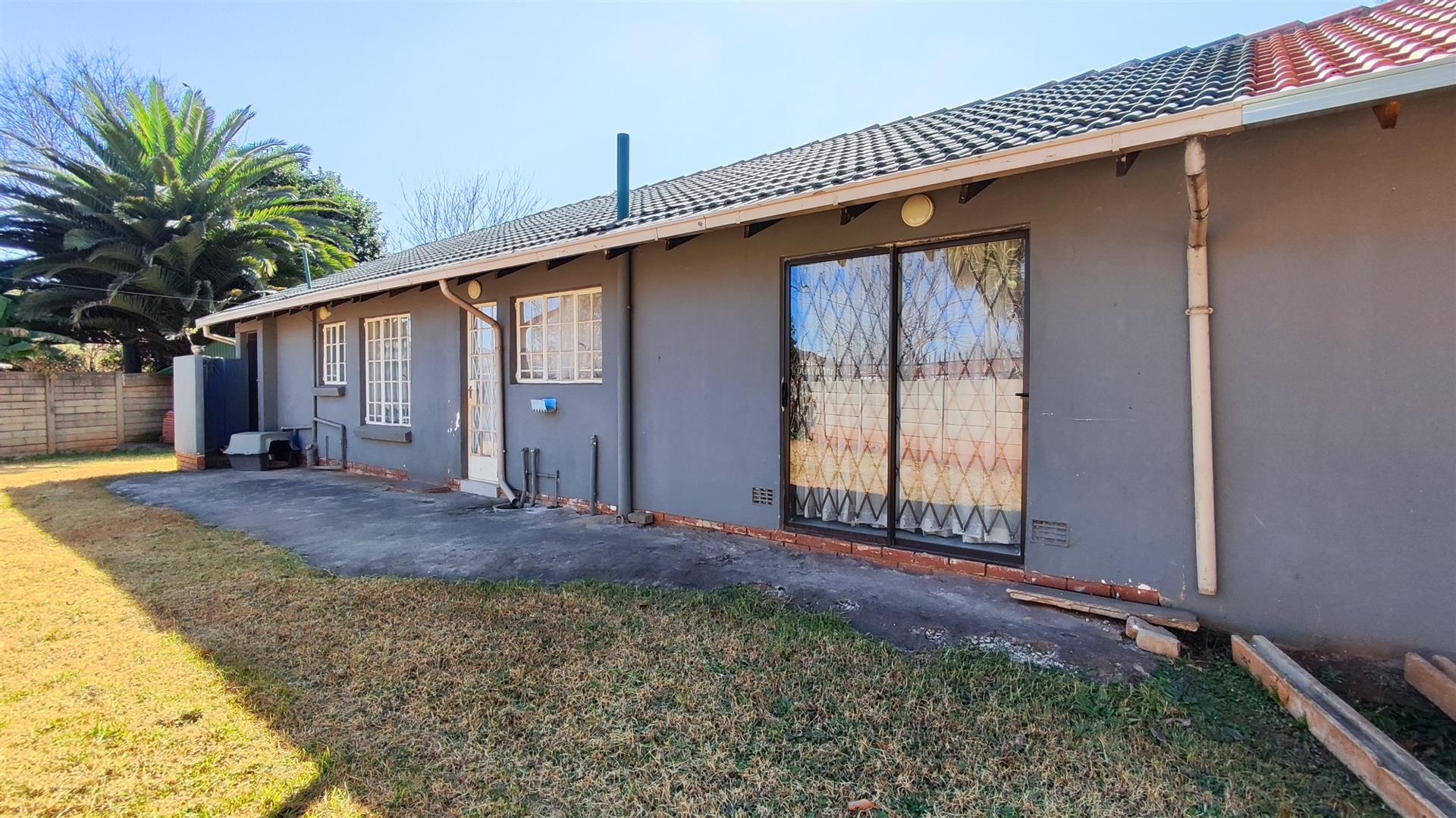 Backyard of property in Leachville
