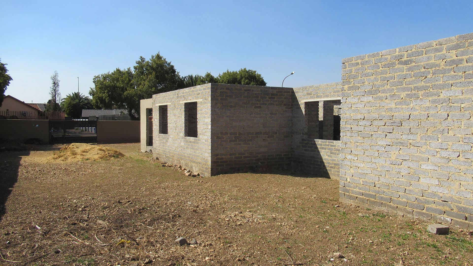 Backyard of property in Lenasia South