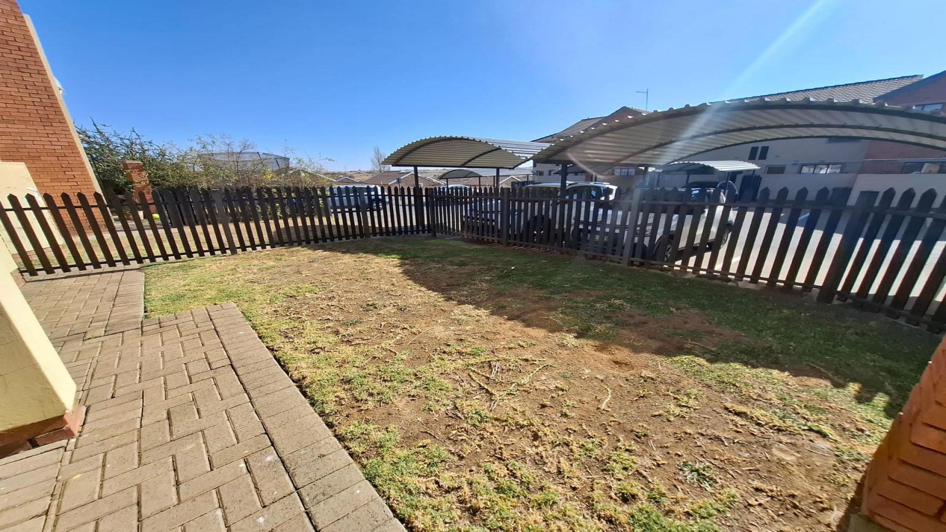 Backyard of property in Bloemfontein