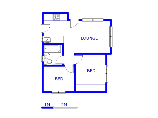 Ground Floor - 41m2 of property for sale in Leachville