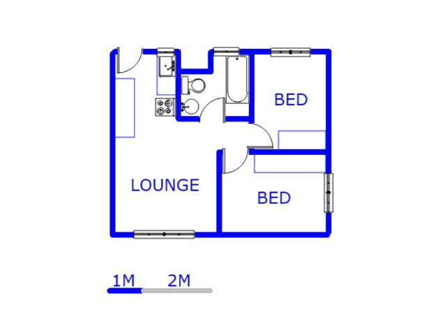 3rd Floor - 36m2 of property for sale in South Hills