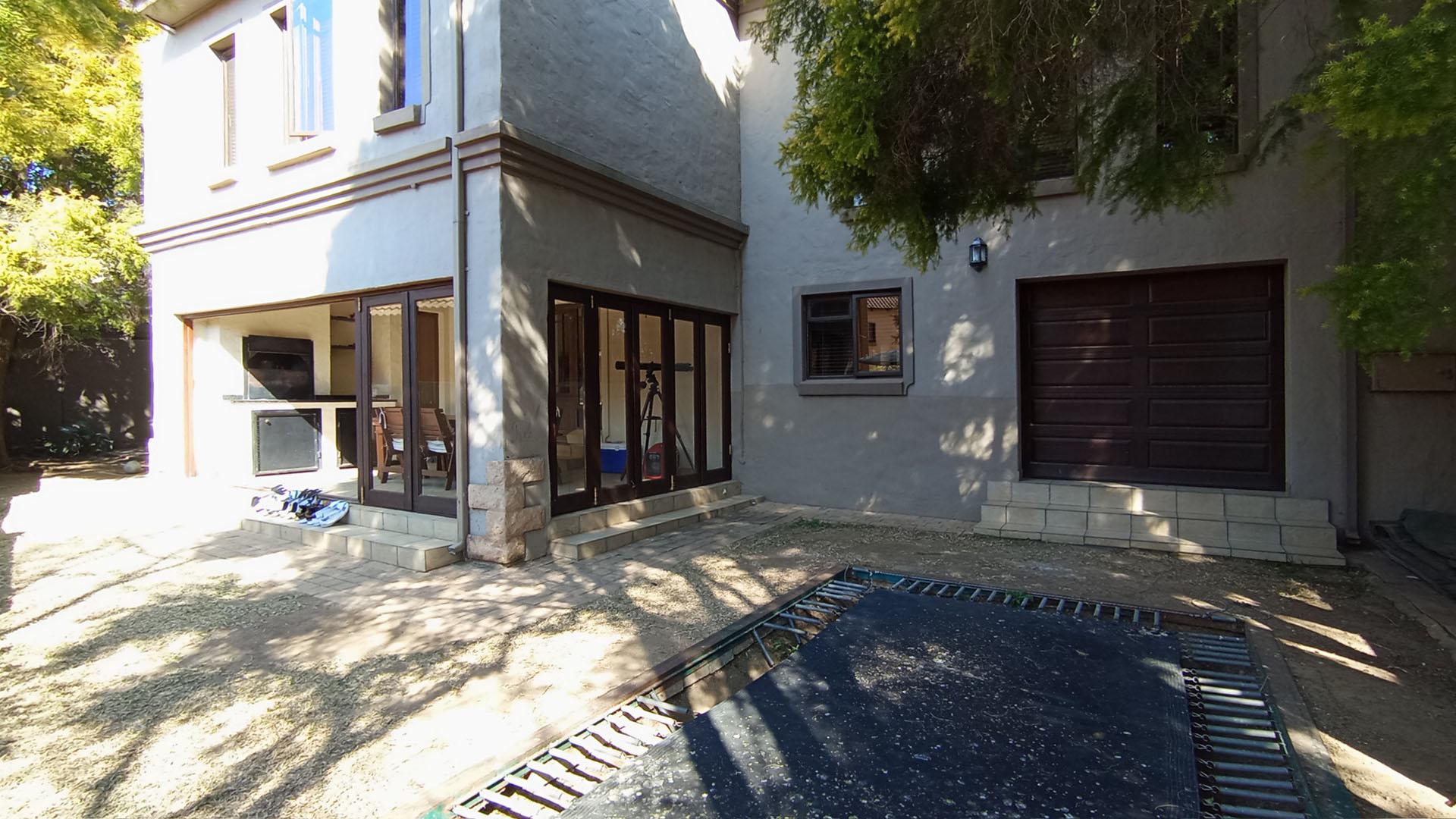 Backyard of property in Amberfield