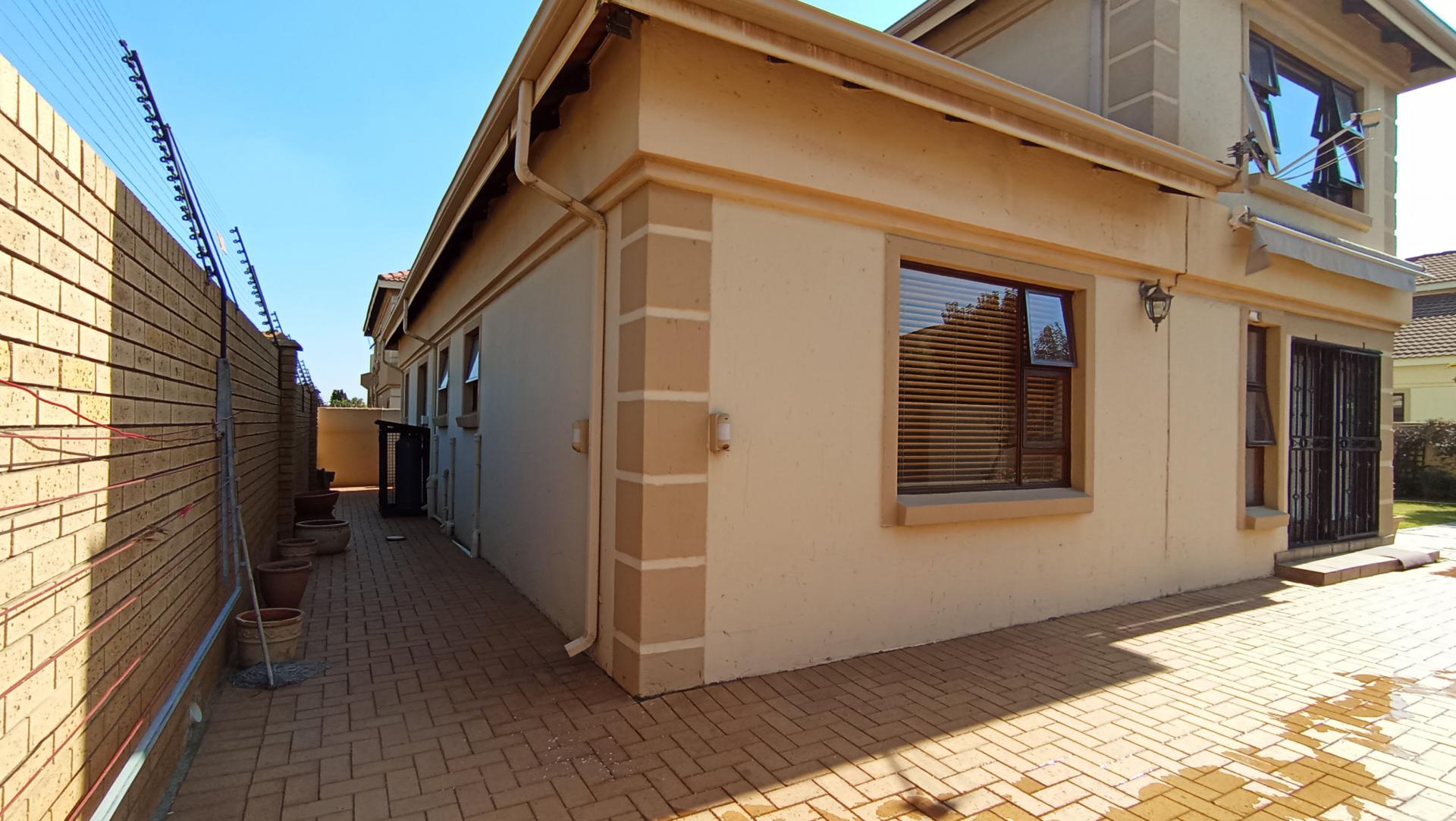 Backyard of property in Eden Glen