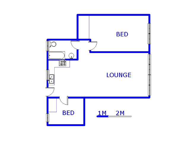 1st Floor - 71m2 of property for sale in Vereeniging
