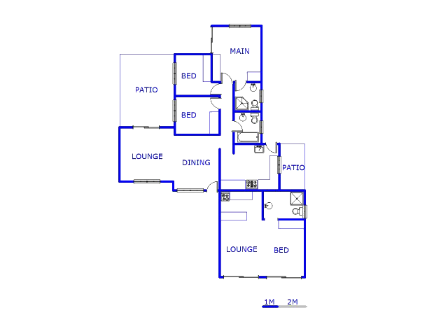 Floor plan of the property in Greengate