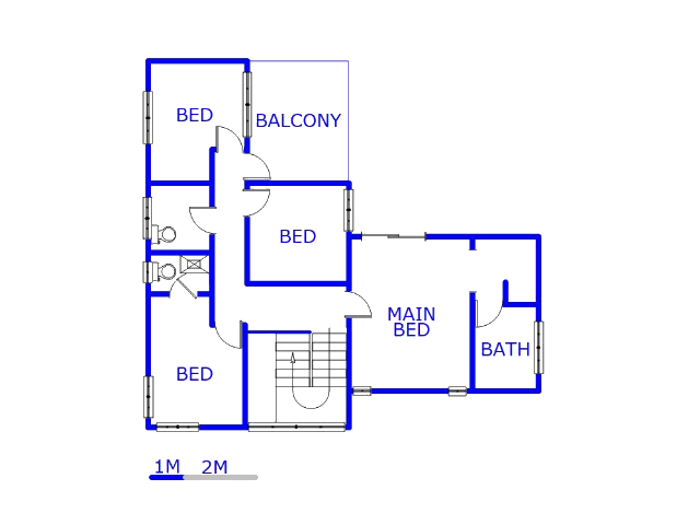 1st Floor - 90m2 of property for sale in Strubensvallei