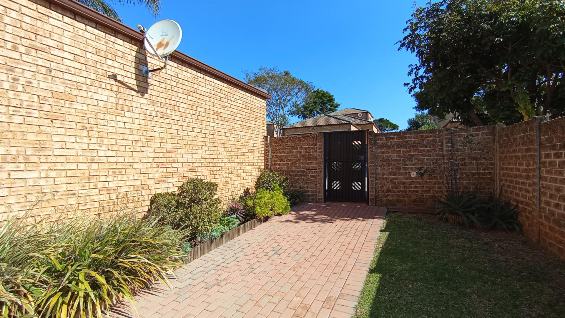 Backyard of property in Honeydew Manor