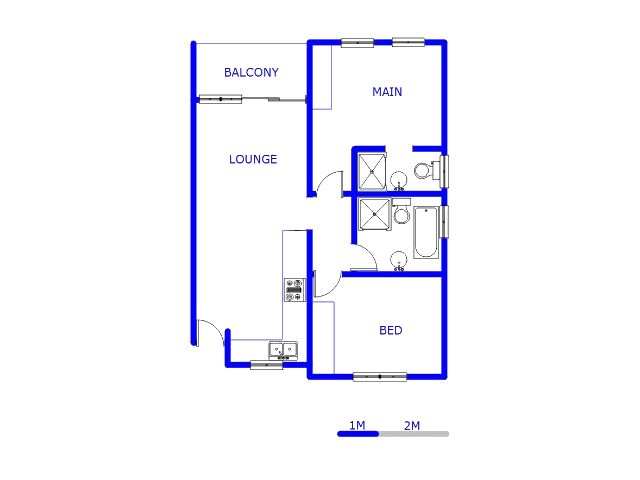 Ground Floor - 65m2 of property for sale in Homes Haven