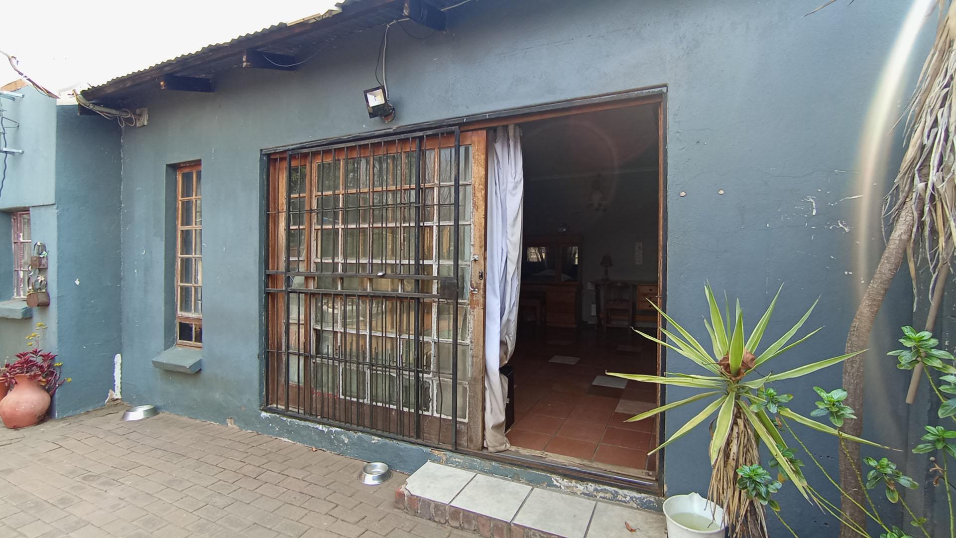 Backyard of property in Pretoria North