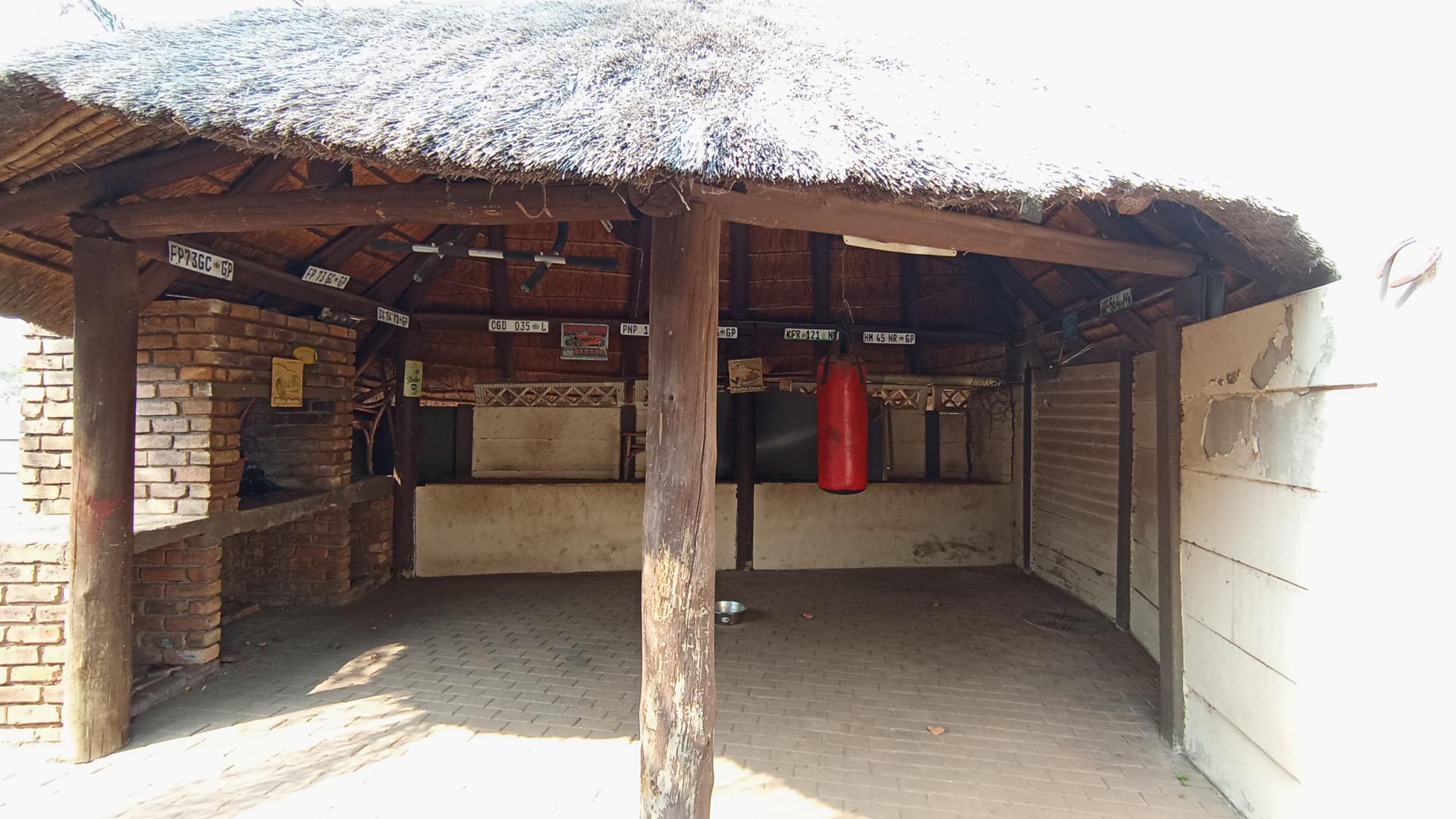 Backyard of property in Pretoria North