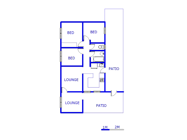 Ground Floor - 109m2 of property for sale in Lenasia South
