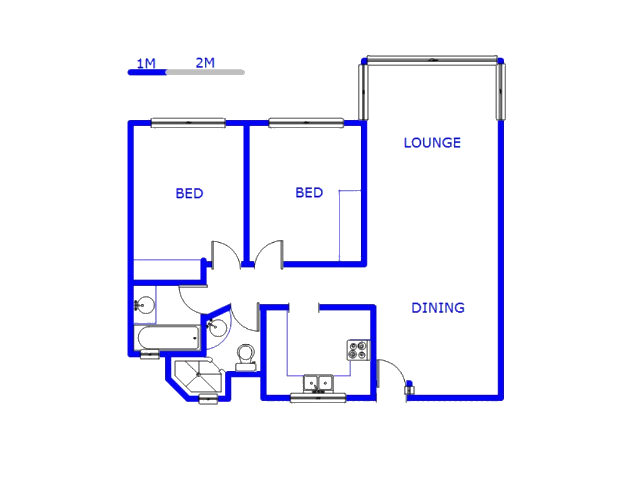 Ground Floor - 88m2 of property for sale in Essenwood