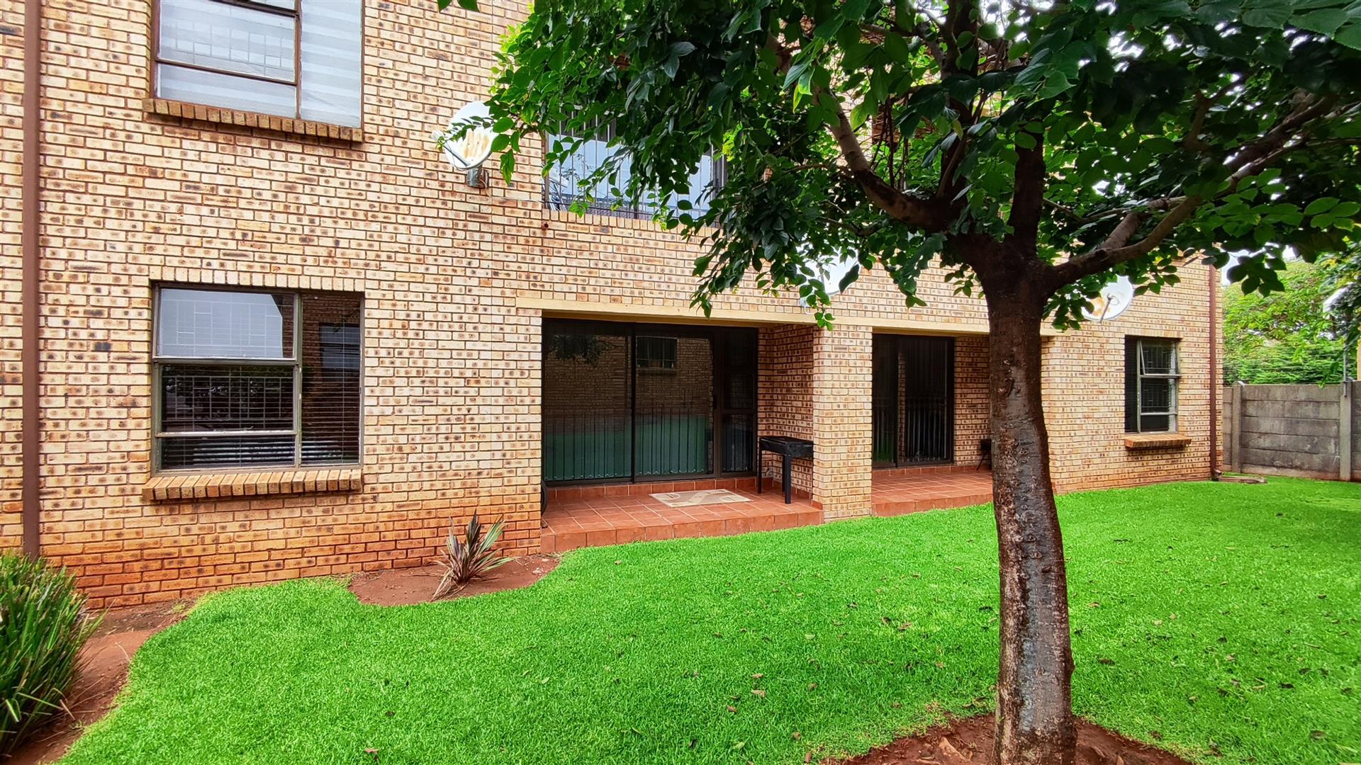 Backyard of property in Florida