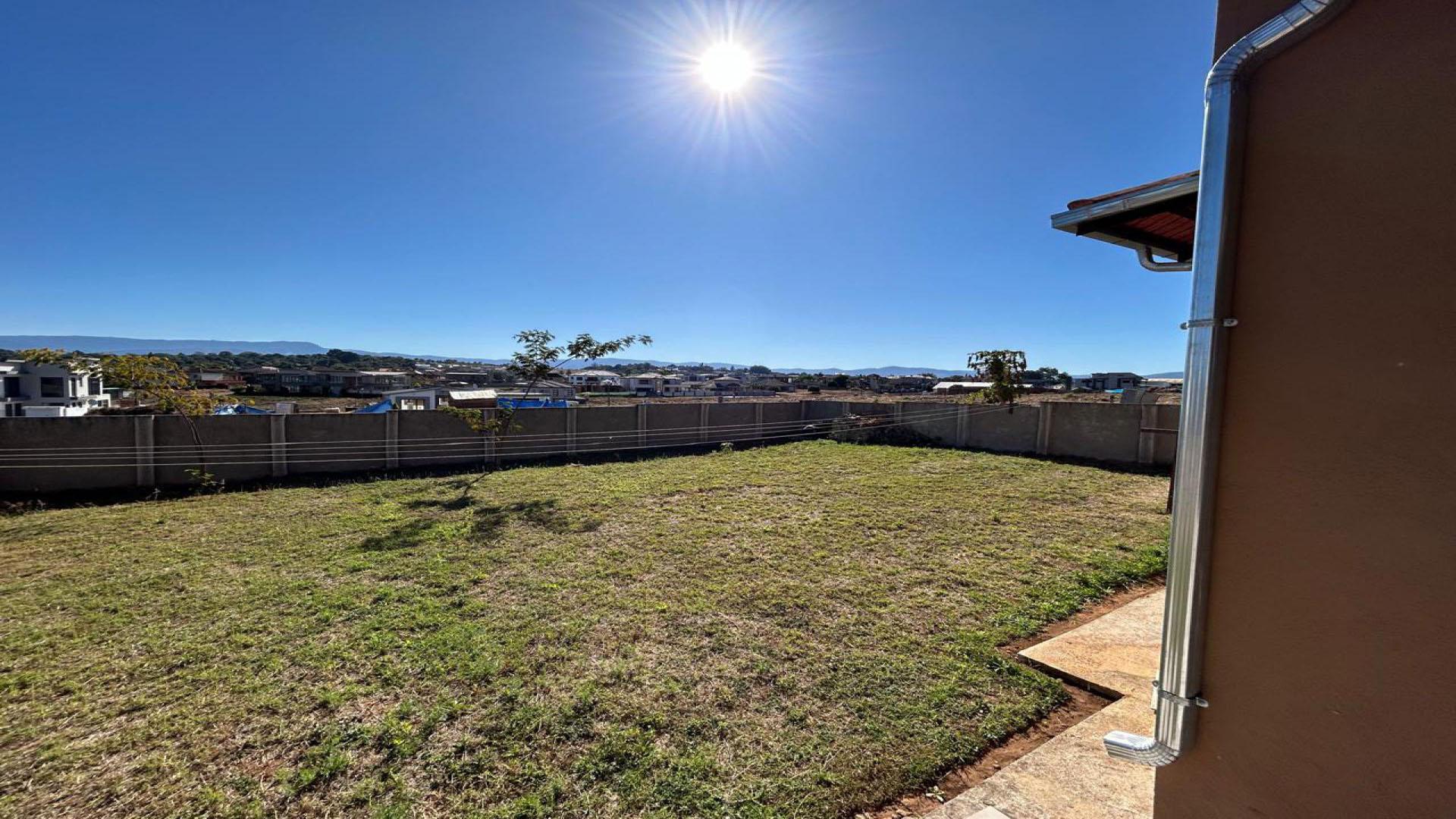 Backyard of property in Tzaneen