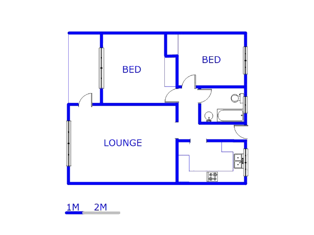 1st Floor - 87m2 of property for sale in Culemborg Park
