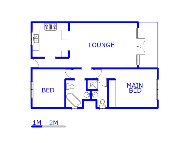 1st Floor - 91m2 of property for sale in Corlett Gardens
