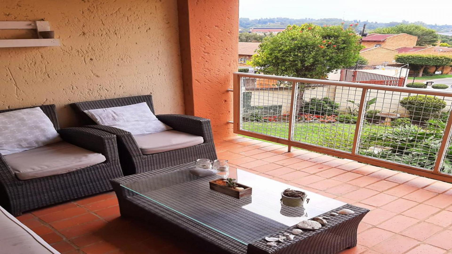 Patio of property in Corlett Gardens