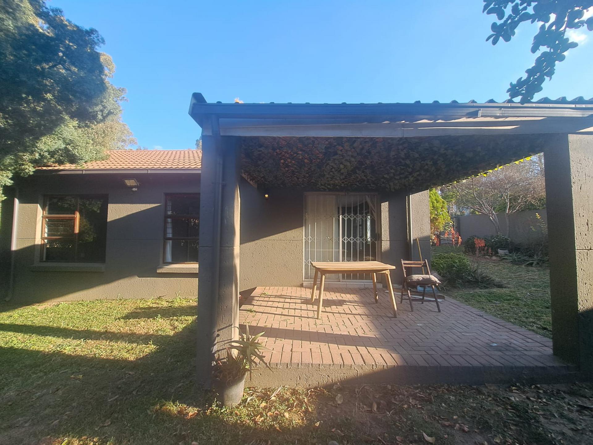 Patio of property in North Riding A.H.
