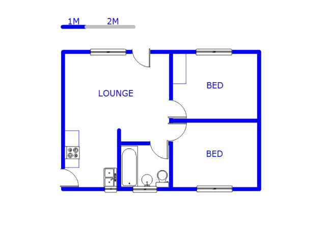 Ground Floor - 51m2 of property for sale in Roodepoort West