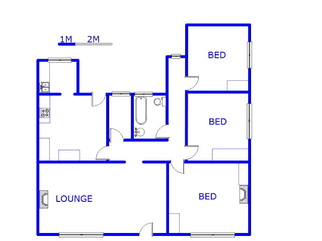Ground Floor - 129m2 of property for sale in Florida
