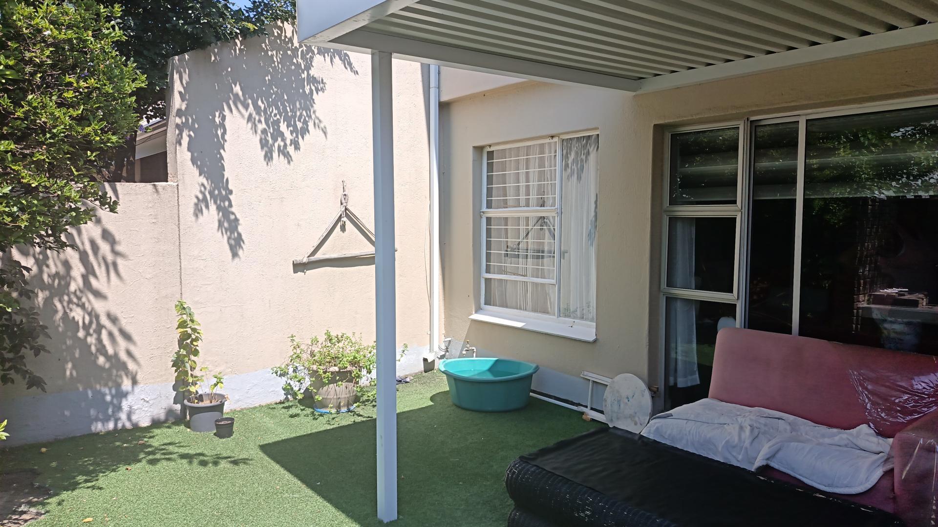 Backyard of property in Fourways