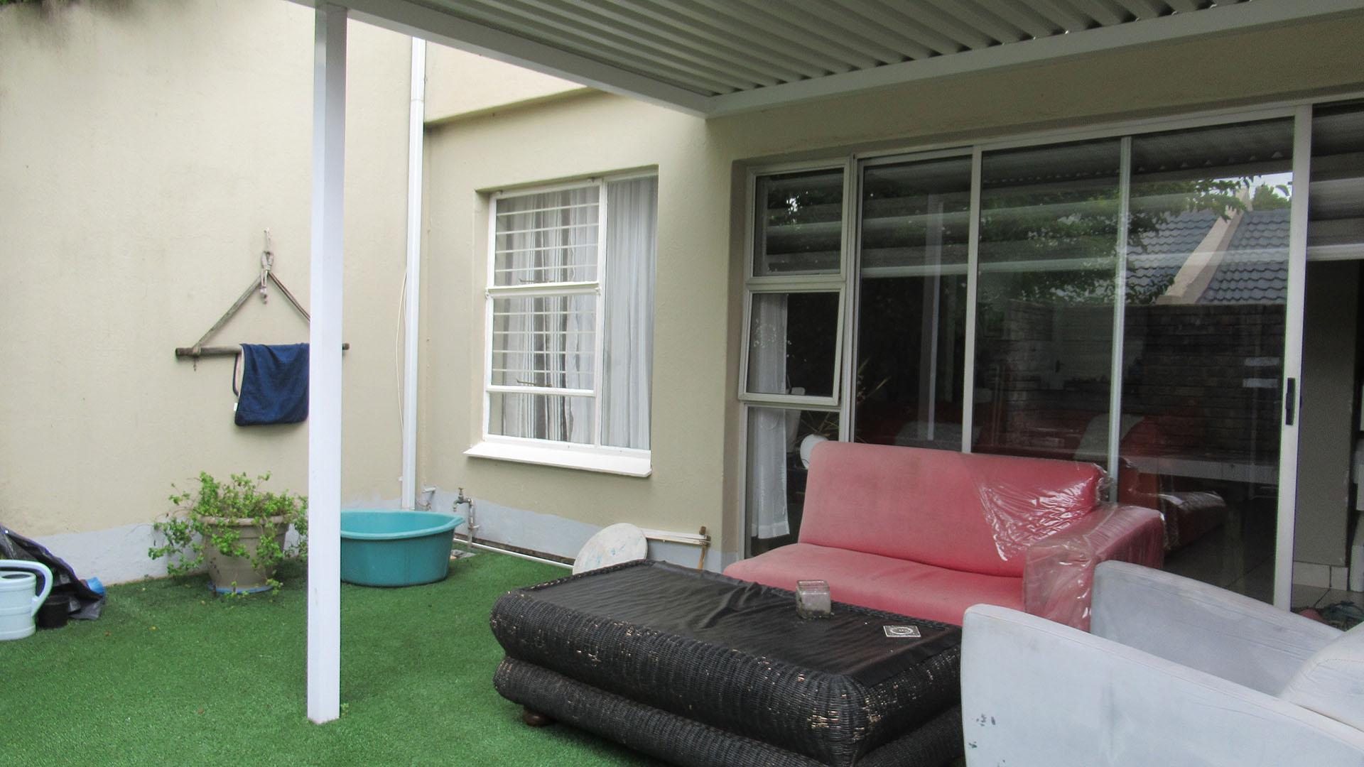 Backyard of property in Fourways