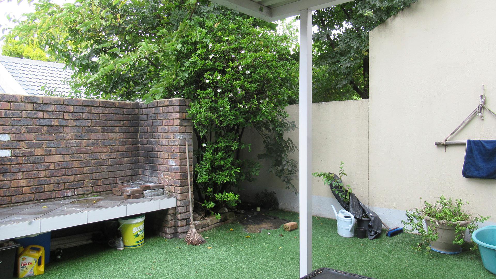 Backyard of property in Fourways