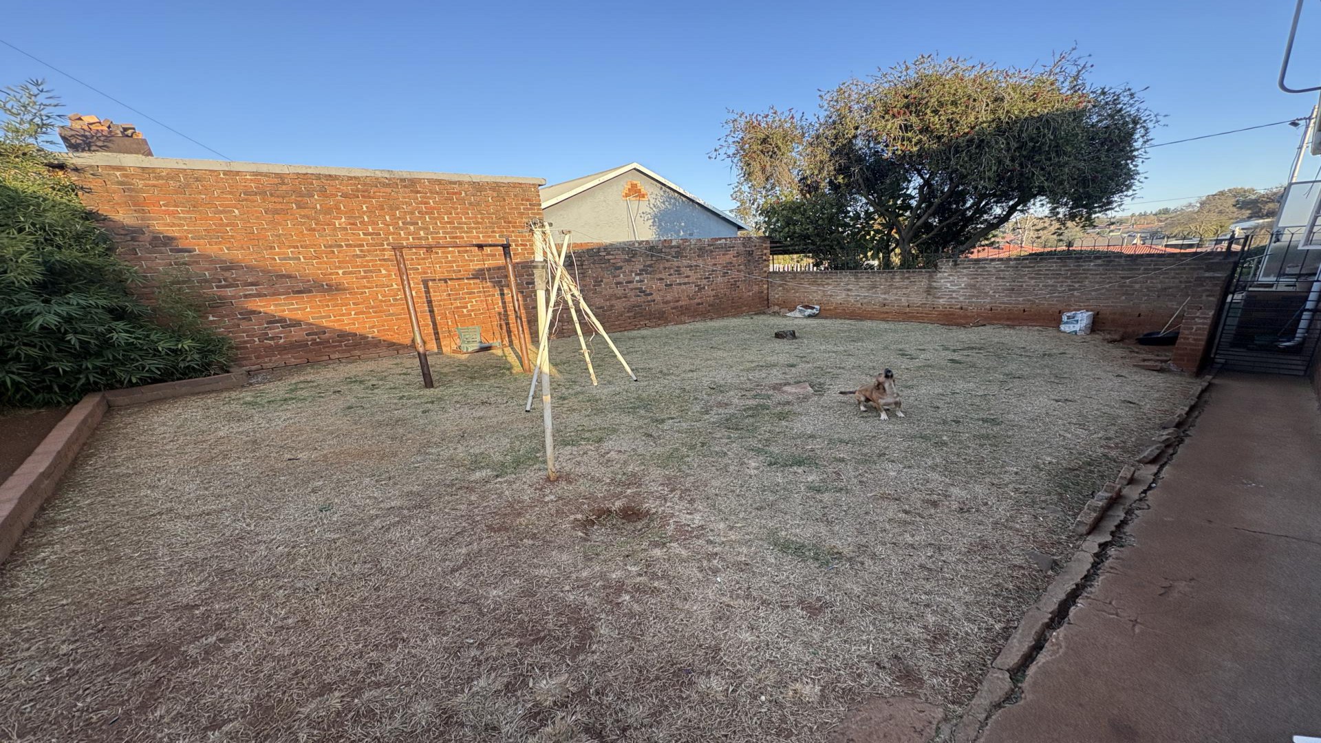 Backyard of property in Hamberg