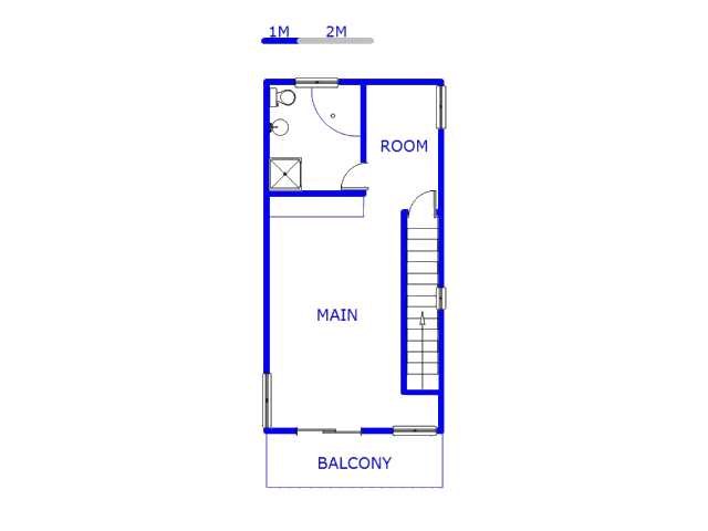 1st Floor - 60m2 of property for sale in Rangeview