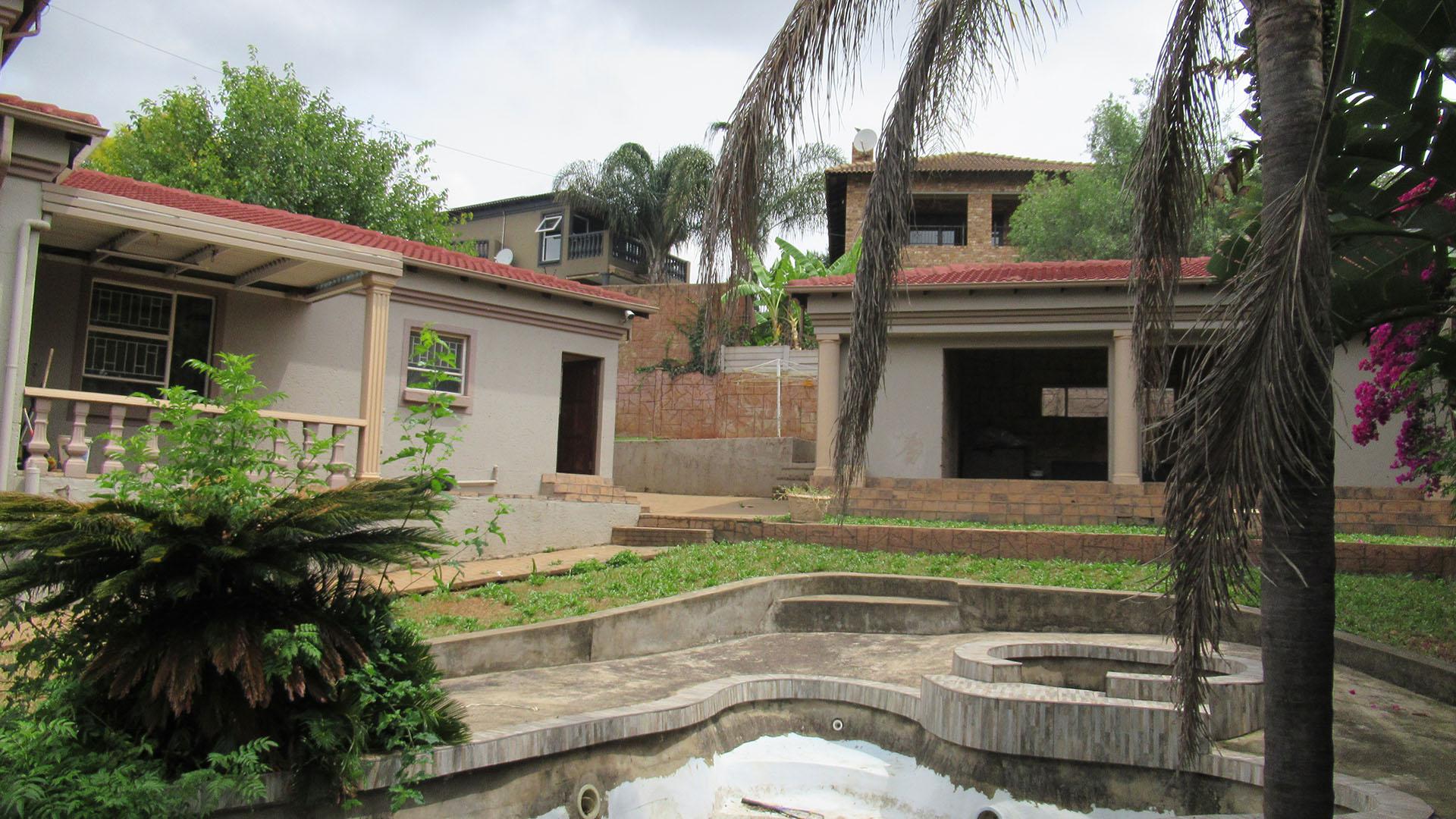 Backyard of property in Rangeview