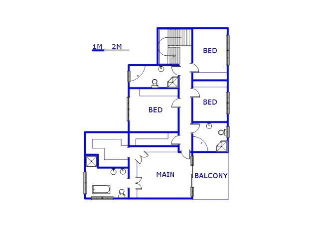 1st Floor - 141m2 of property for sale in Dowerglen