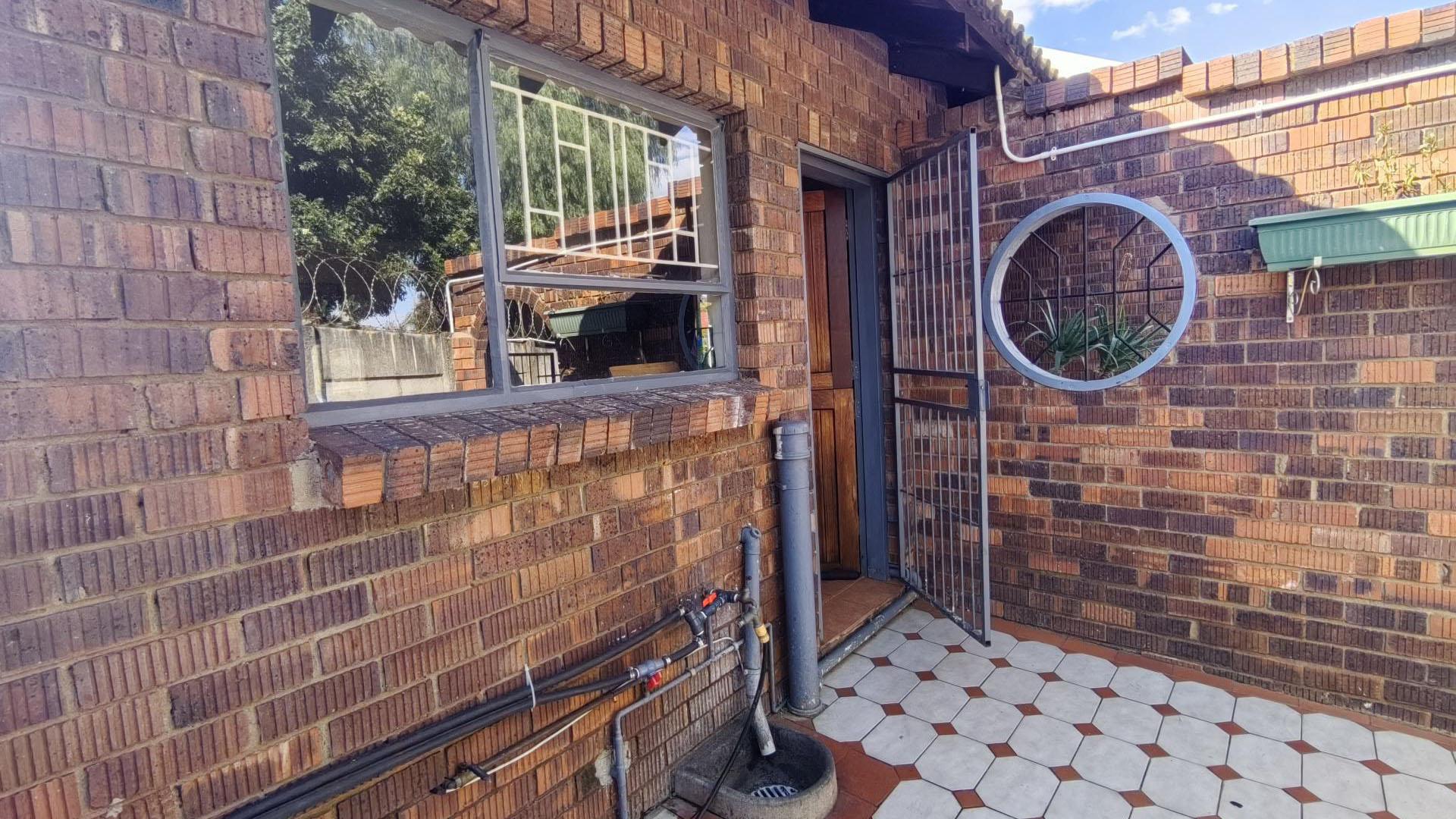 Backyard of property in Rustenburg