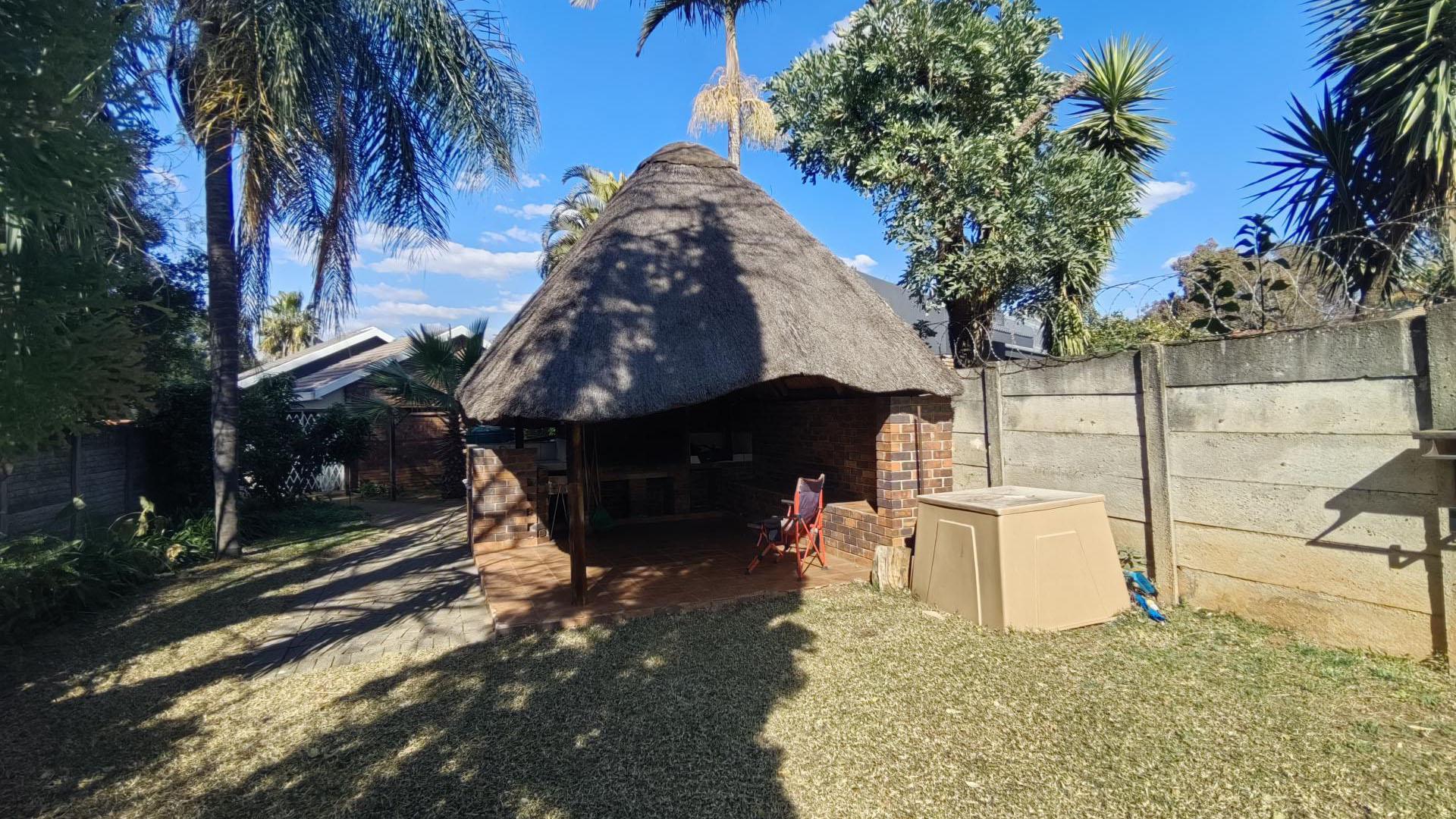 Backyard of property in Rustenburg