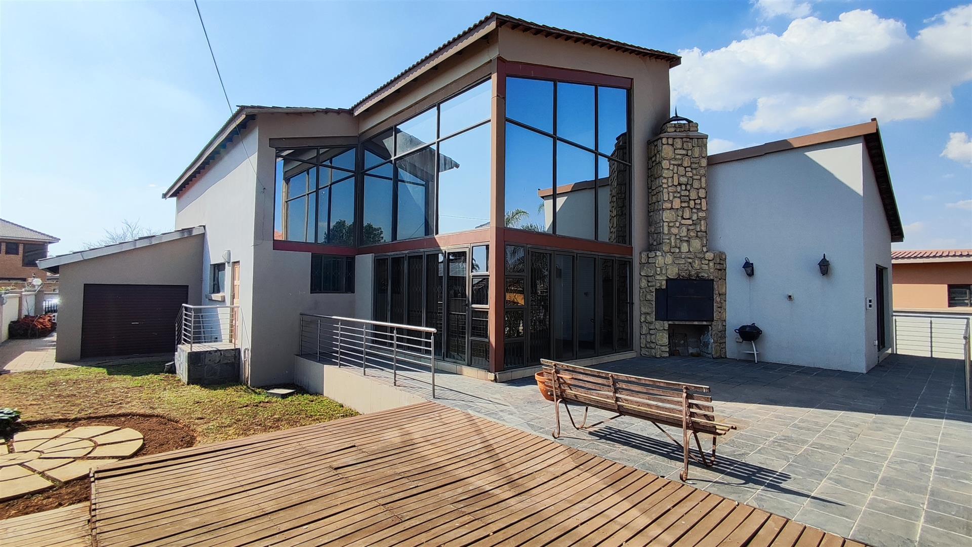 Backyard of property in Vanderbijlpark