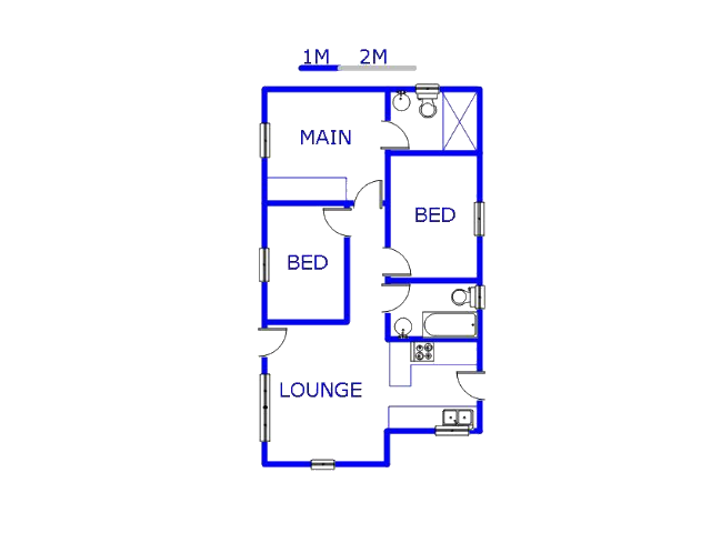 Ground Floor - 60m2 of property for sale in Sky City