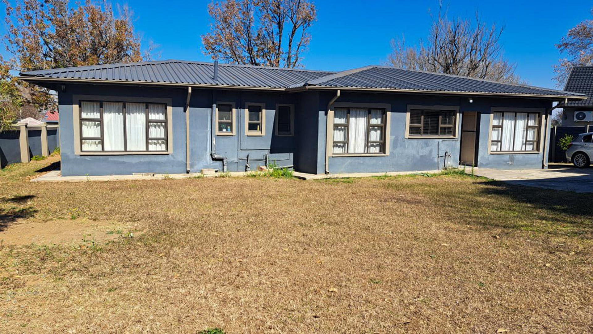 Backyard of property in Newcastle