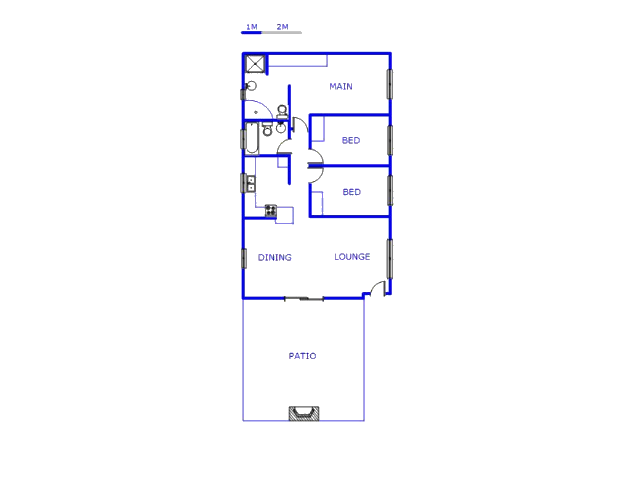 Floor plan of the property in Lyttelton