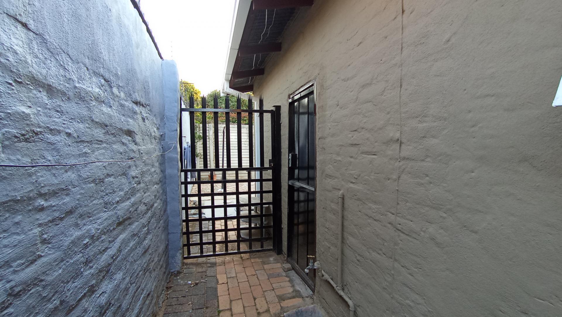 Backyard of property in Montgomery Park