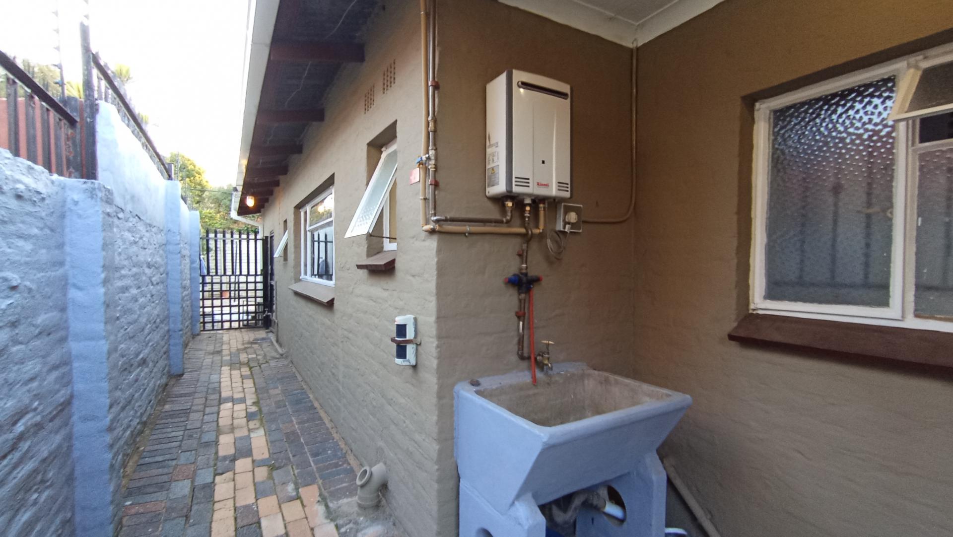 Backyard of property in Montgomery Park