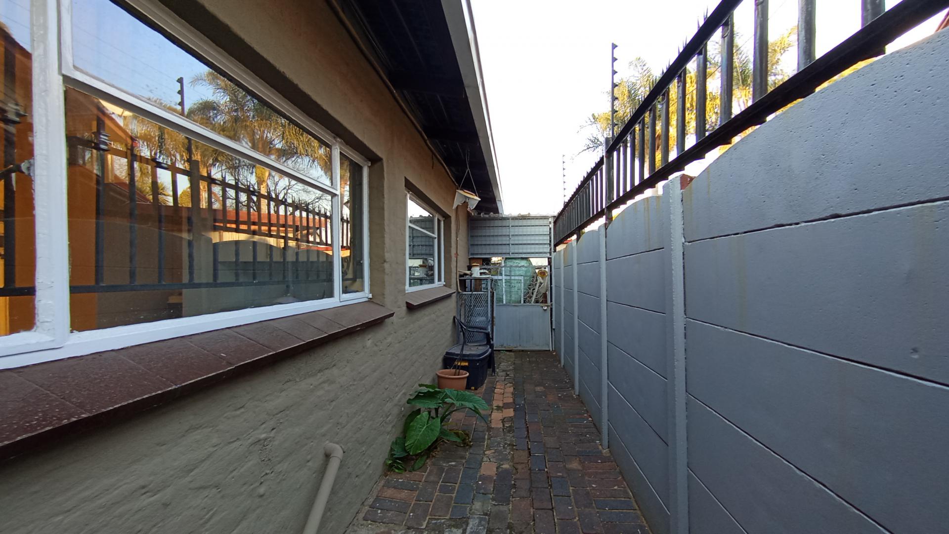 Backyard of property in Montgomery Park