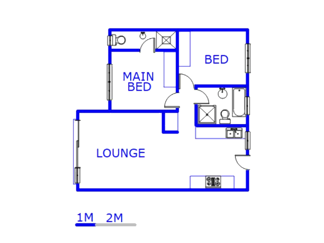 1st Floor - 68m2 of property for sale in Beverley A.H.