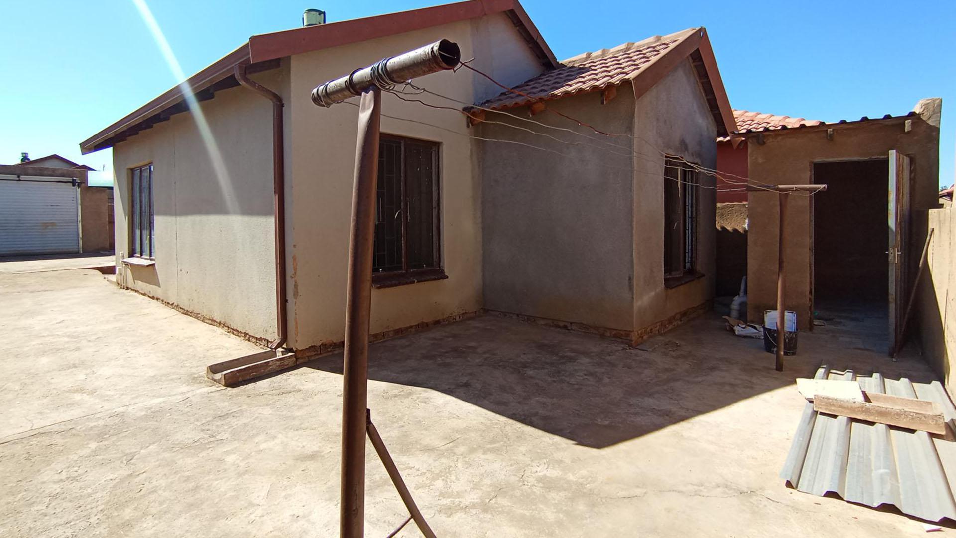 Backyard of property in Soshanguve East