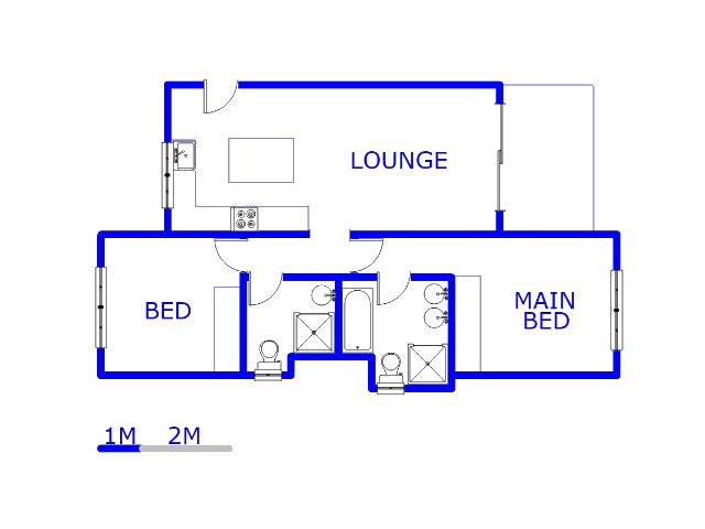 Ground Floor - 77m2 of property for sale in Sundowner