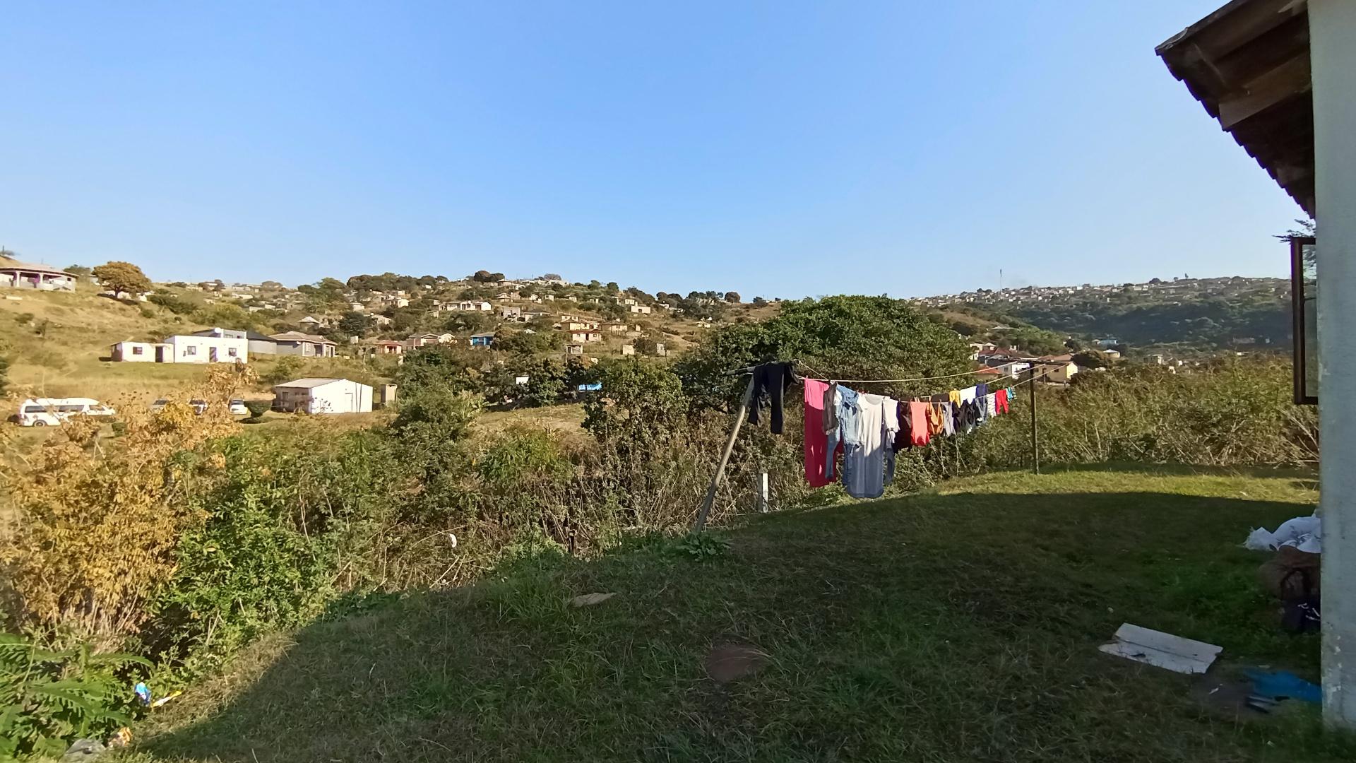 Backyard of property in Folweni C